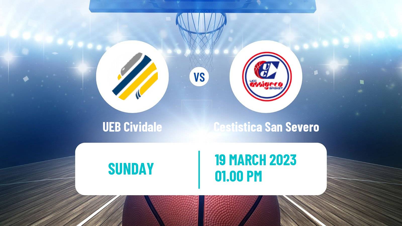 Basketball Italian Serie A2 Basketball Cividale - Cestistica San Severo