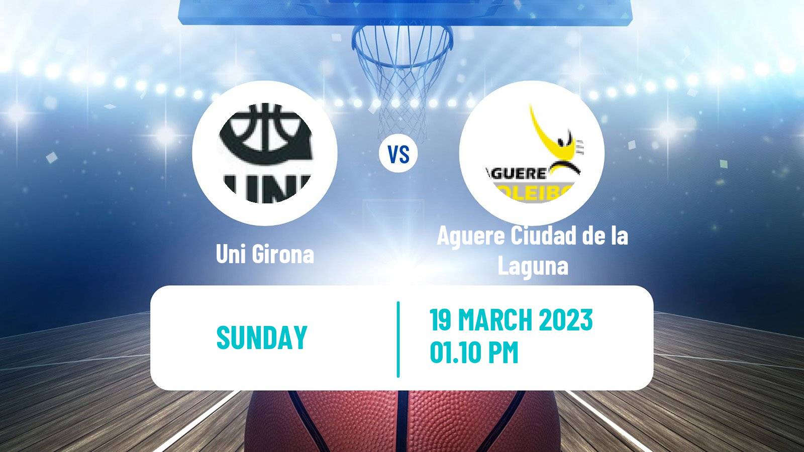 Basketball Spanish Liga Femenina Basketball Uni Girona - Aguere Ciudad de la Laguna