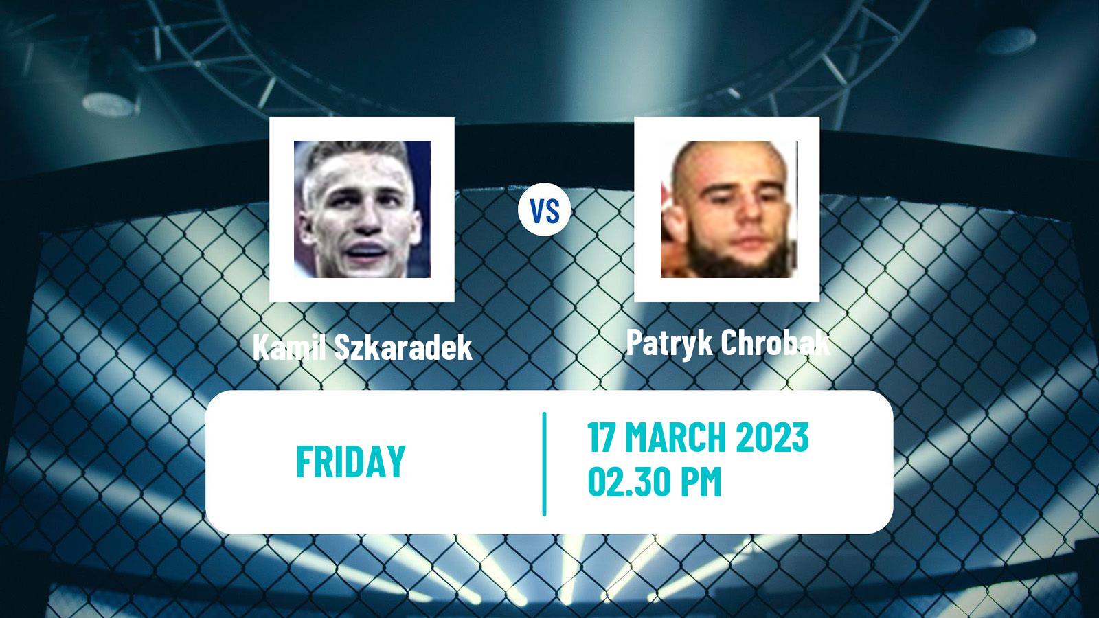 MMA MMA Kamil Szkaradek - Patryk Chrobak