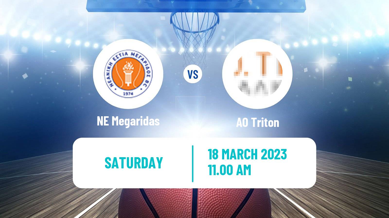 Basketball Greek Elite League Basketball Megaridas - Triton