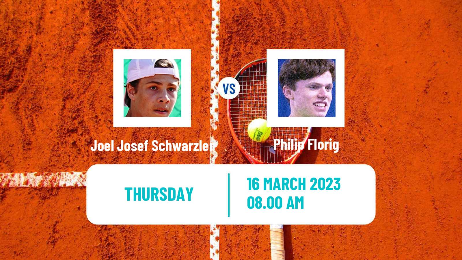 Tennis ITF Tournaments Joel Josef Schwarzler - Philip Florig