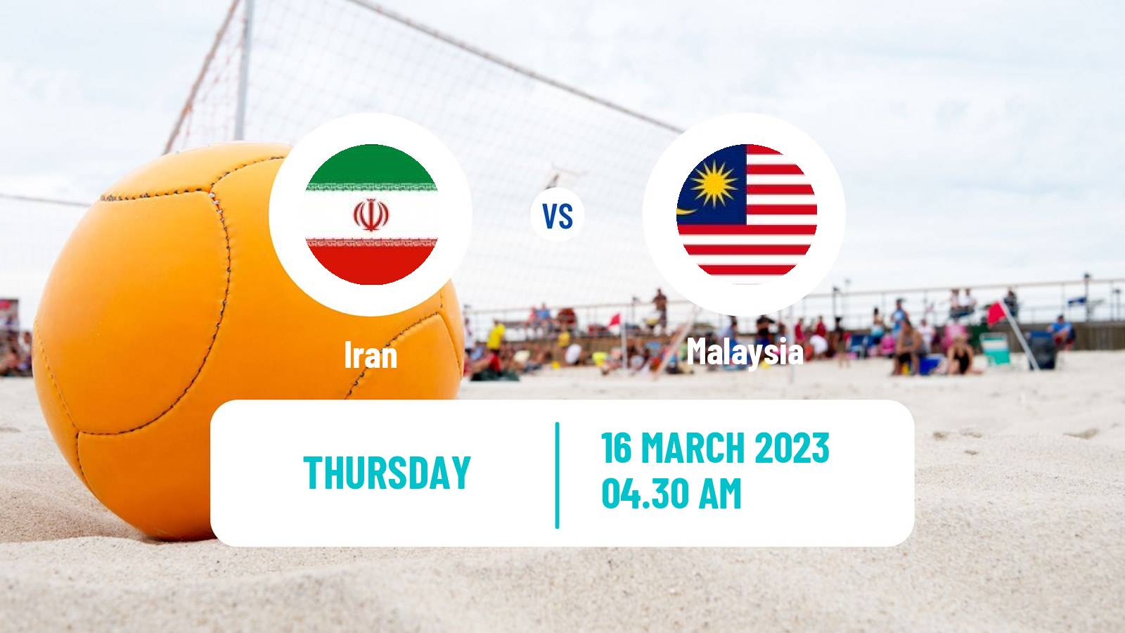 Beach soccer Beach Soccer Iran - Malaysia