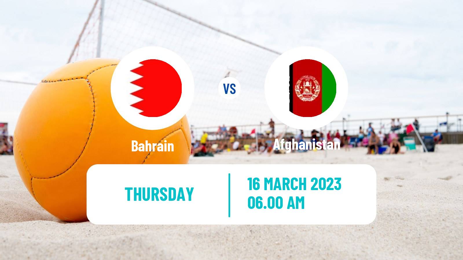 Beach soccer Beach Soccer Bahrain - Afghanistan