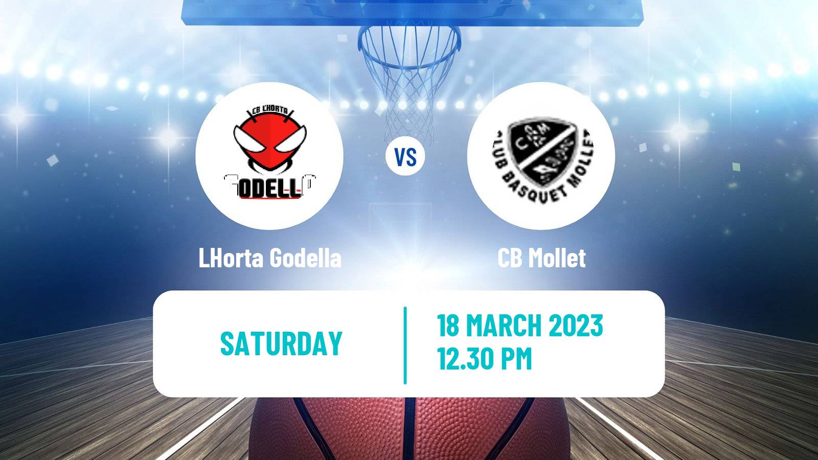 Basketball Spanish LEB Plata LHorta Godella - Mollet