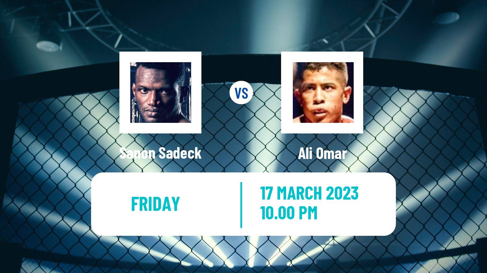 MMA MMA Sanon Sadeck - Ali Omar