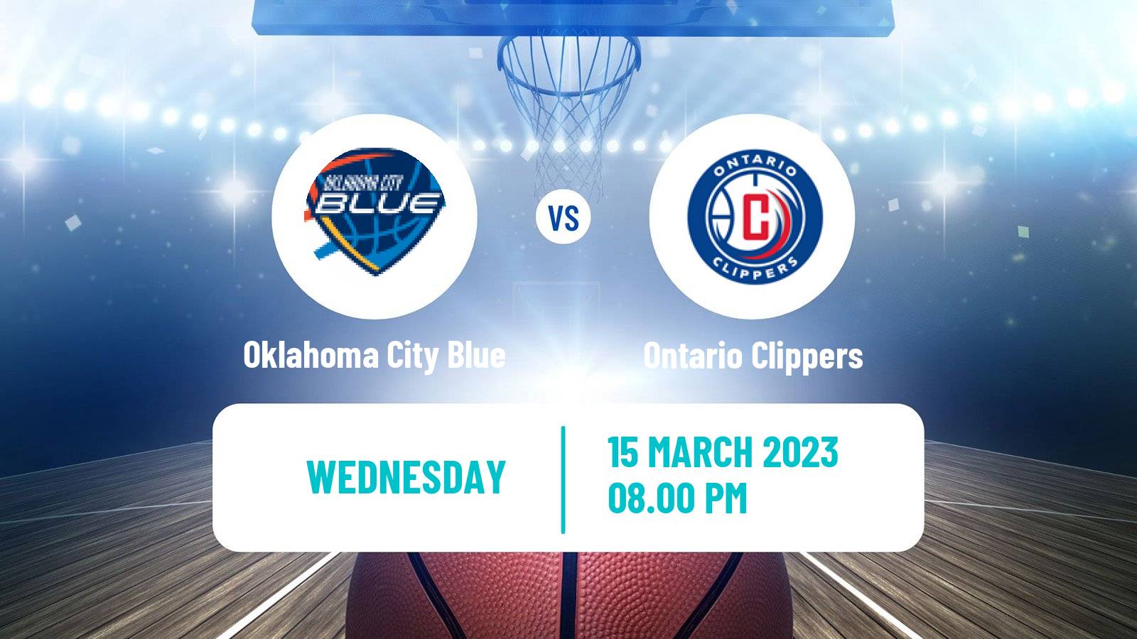 Basketball NBA G-League Oklahoma City Blue - Ontario Clippers