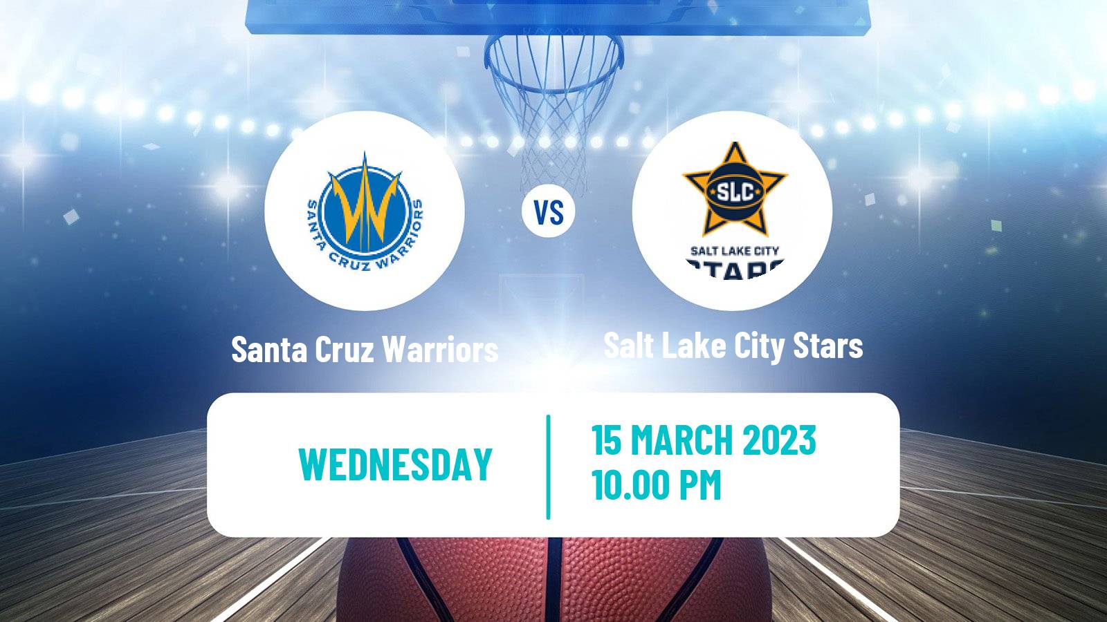 Basketball NBA G-League Santa Cruz Warriors - Salt Lake City Stars