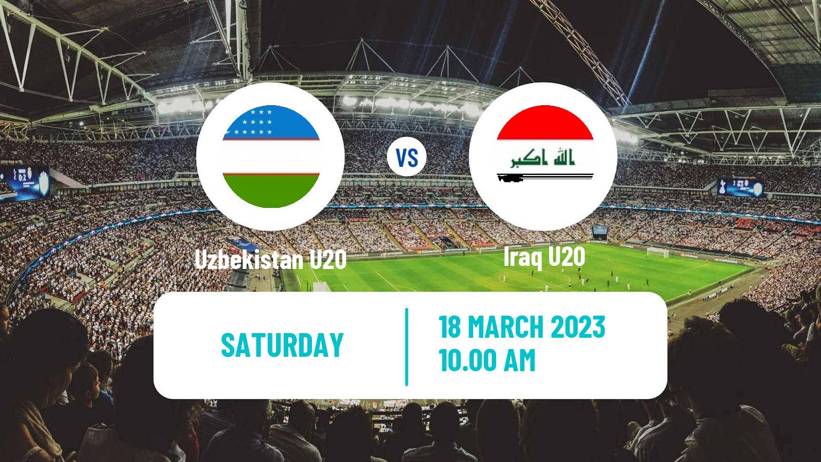 Soccer AFC Championship U20 Uzbekistan U20 - Iraq U20