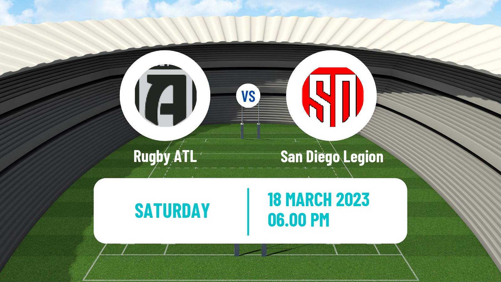 Rugby union USA Major League Rugby Rugby ATL - San Diego Legion