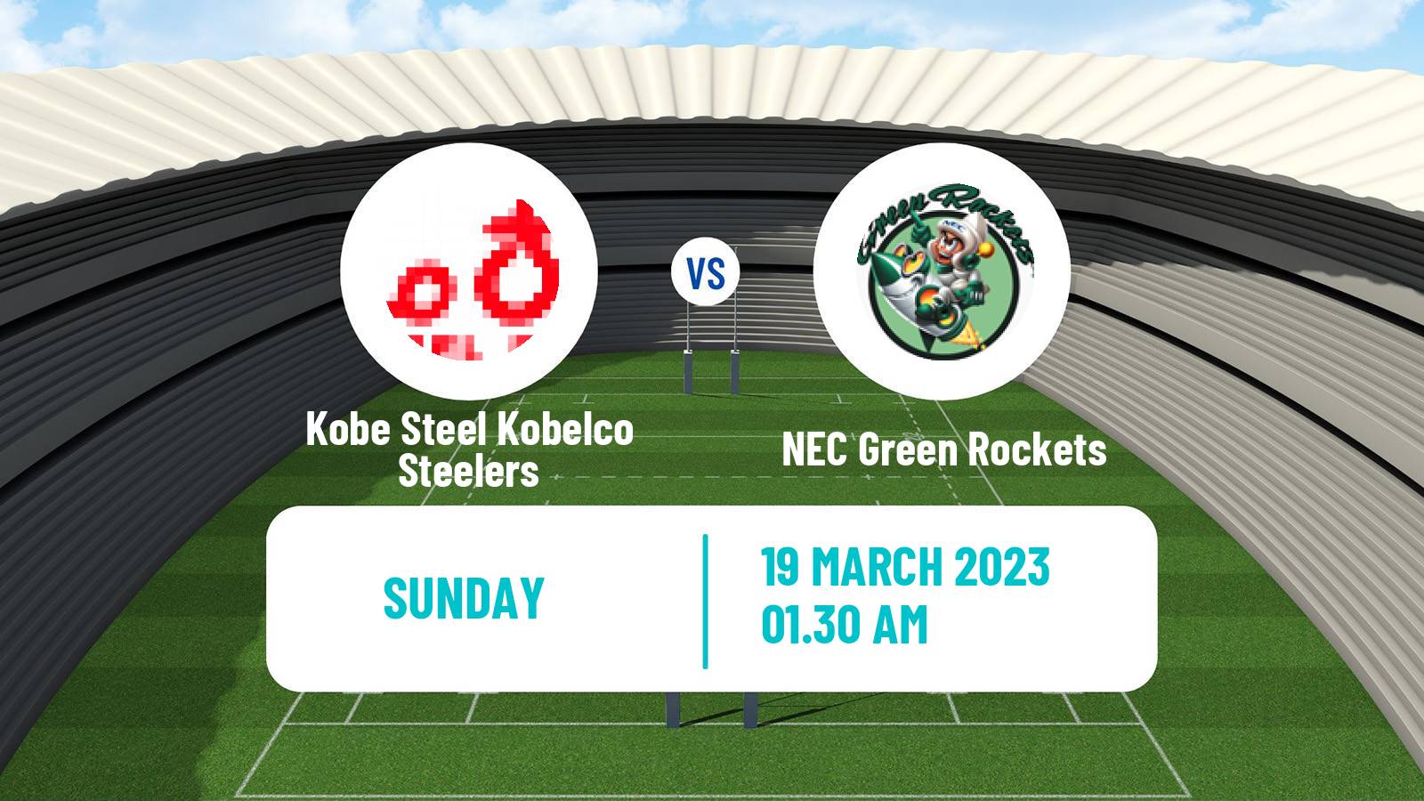 Rugby union Japan League One Rugby Union Kobe Steel Kobelco Steelers - NEC Green Rockets