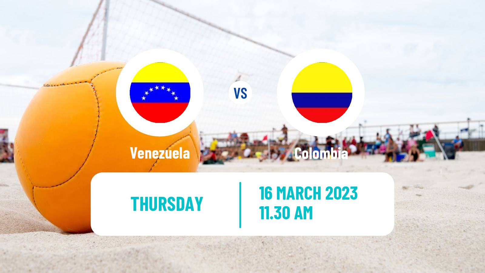 Beach soccer Beach Soccer Venezuela - Colombia