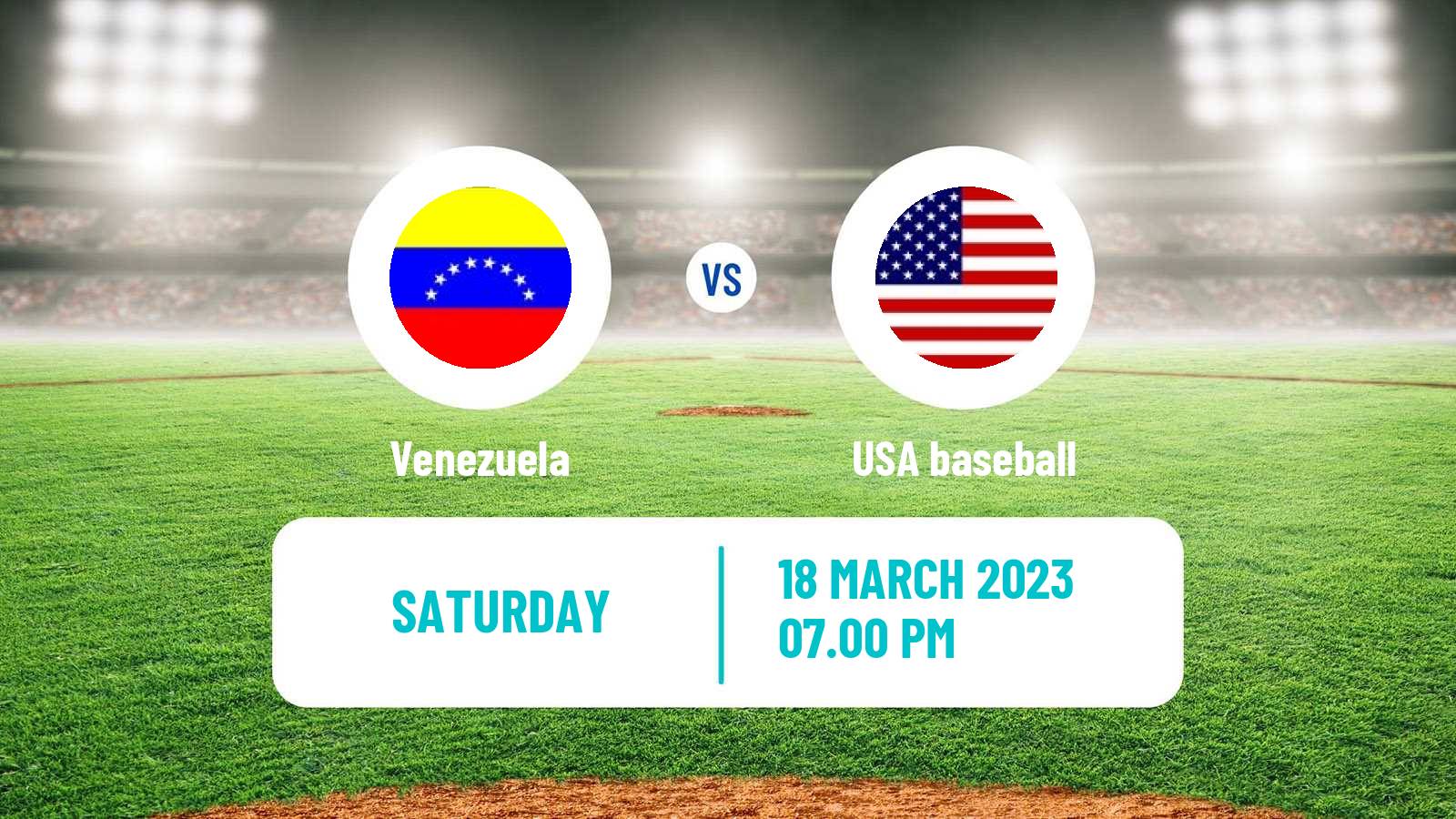 Baseball World Baseball Classic Venezuela - USA