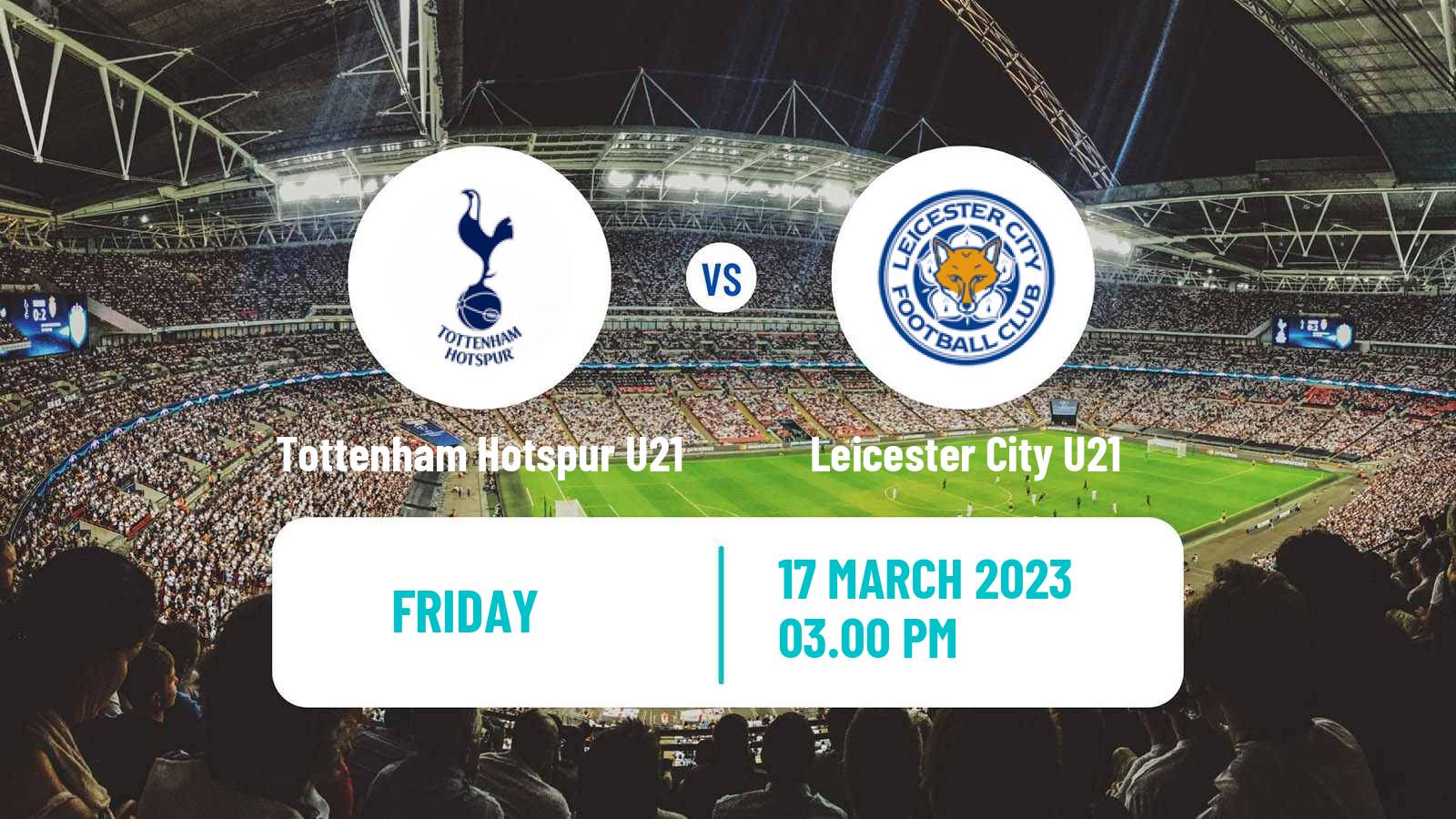 Soccer English Premier League 2 Tottenham Hotspur U21 - Leicester City U21