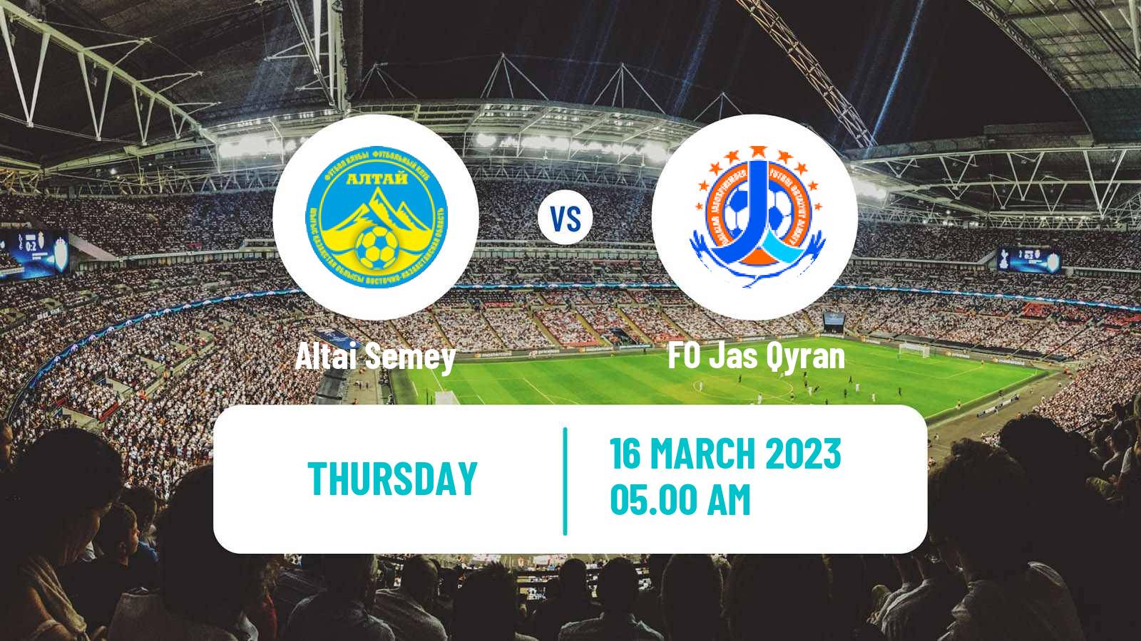 Soccer Kazakh Cup Altai Semey - Jas Qyran