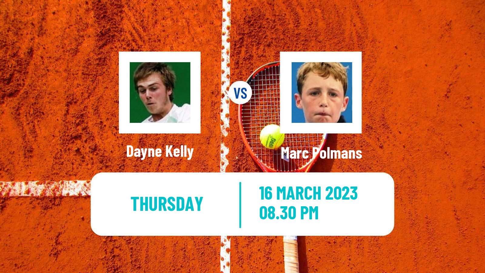Tennis ITF Tournaments Dayne Kelly - Marc Polmans