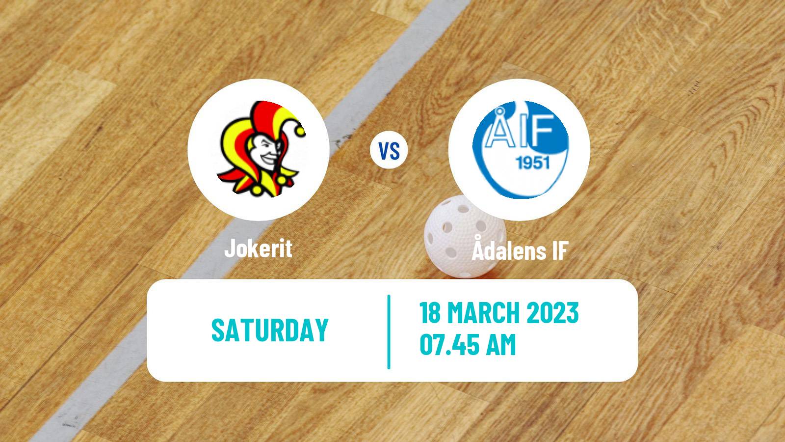 Floorball Finnish F-Liiga Women Jokerit - Ådalens IF