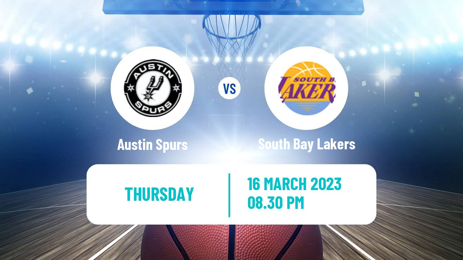 Basketball NBA G-League Austin Spurs - South Bay Lakers