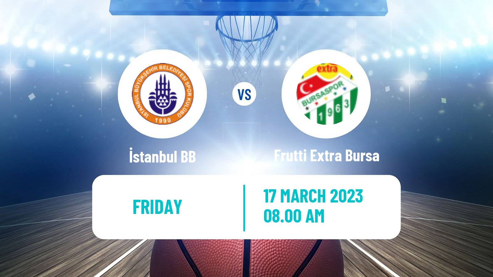Basketball Turkish TB2L İstanbul BB - Frutti Extra Bursa