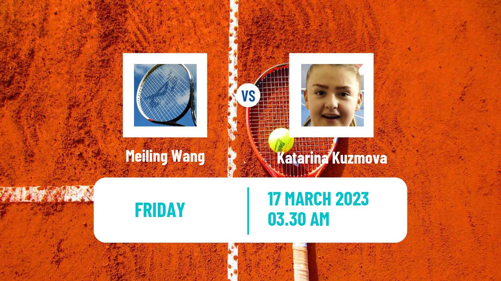 Tennis ITF Tournaments Meiling Wang - Katarina Kuzmova