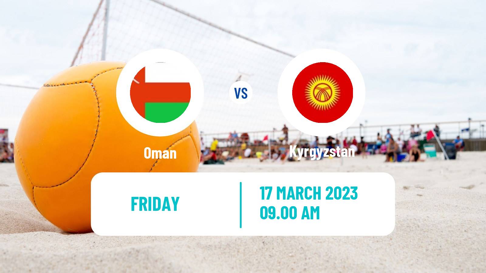 Beach soccer Beach Soccer Oman - Kyrgyzstan