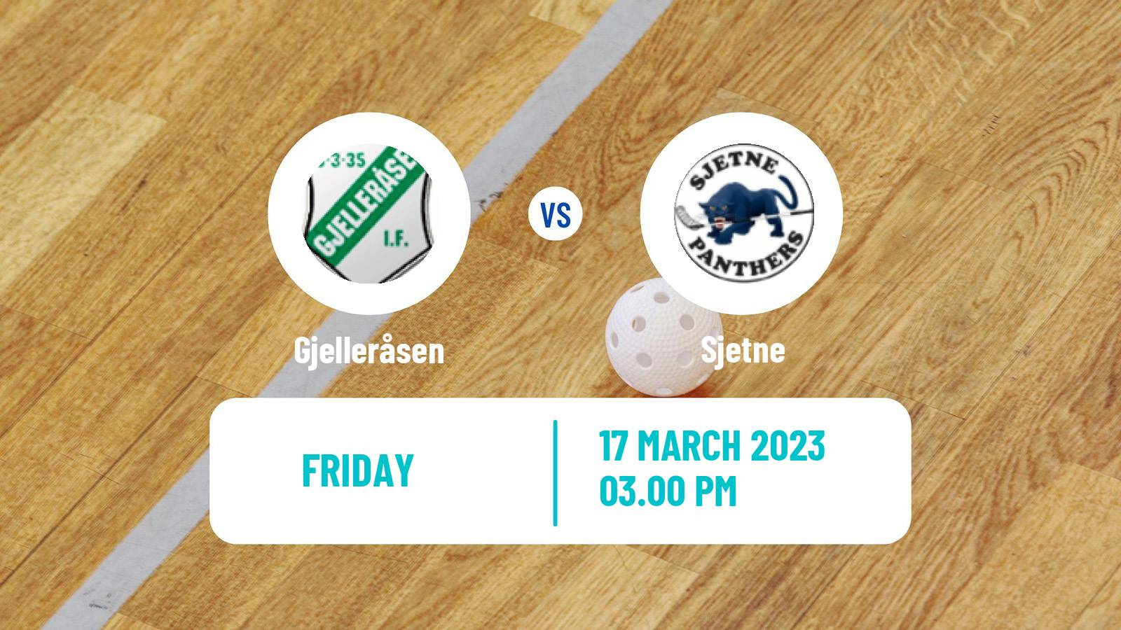 Floorball Norwegian Eliteserien Floorball Gjelleråsen - Sjetne