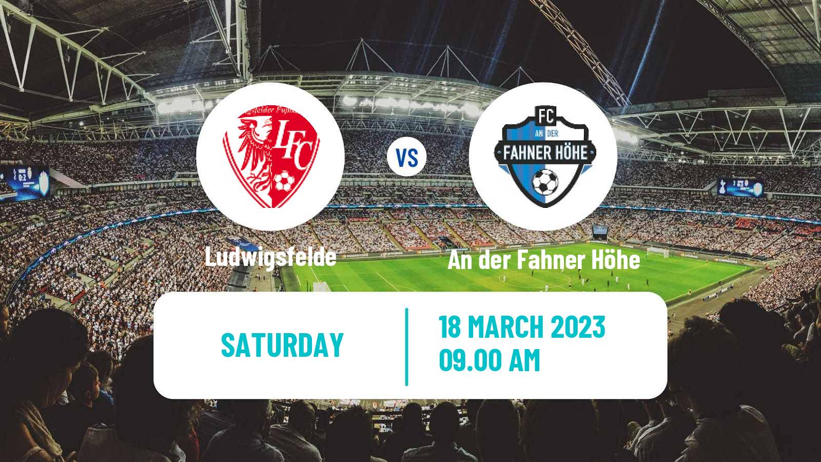 Soccer German Oberliga NOFV- Süd Ludwigsfelde - An der Fahner Höhe
