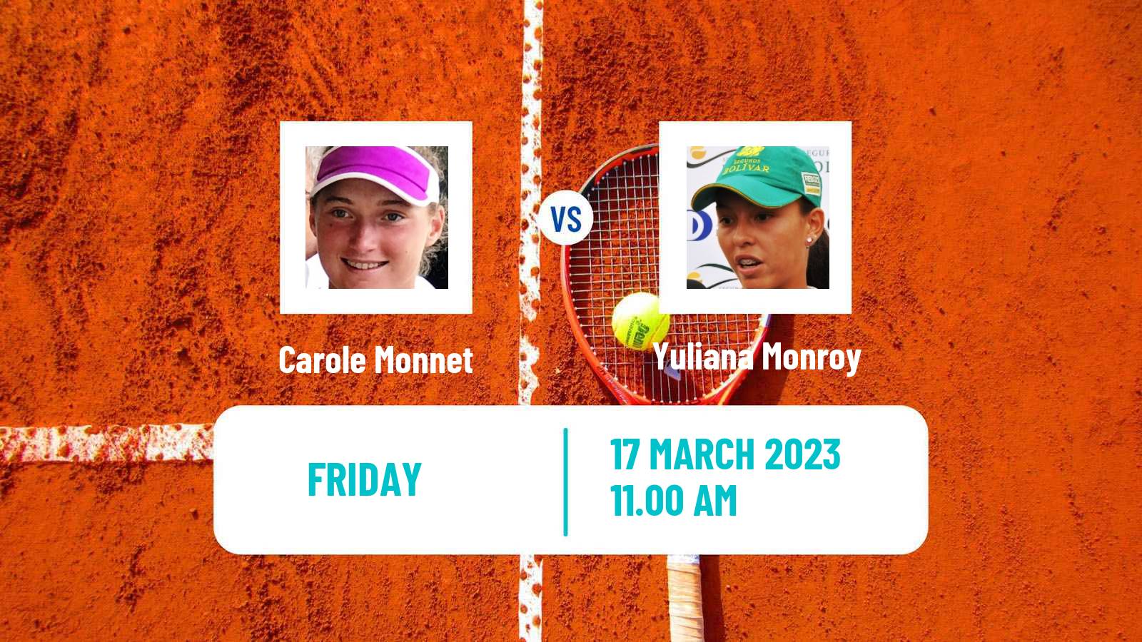 Tennis ITF Tournaments Carole Monnet - Yuliana Monroy