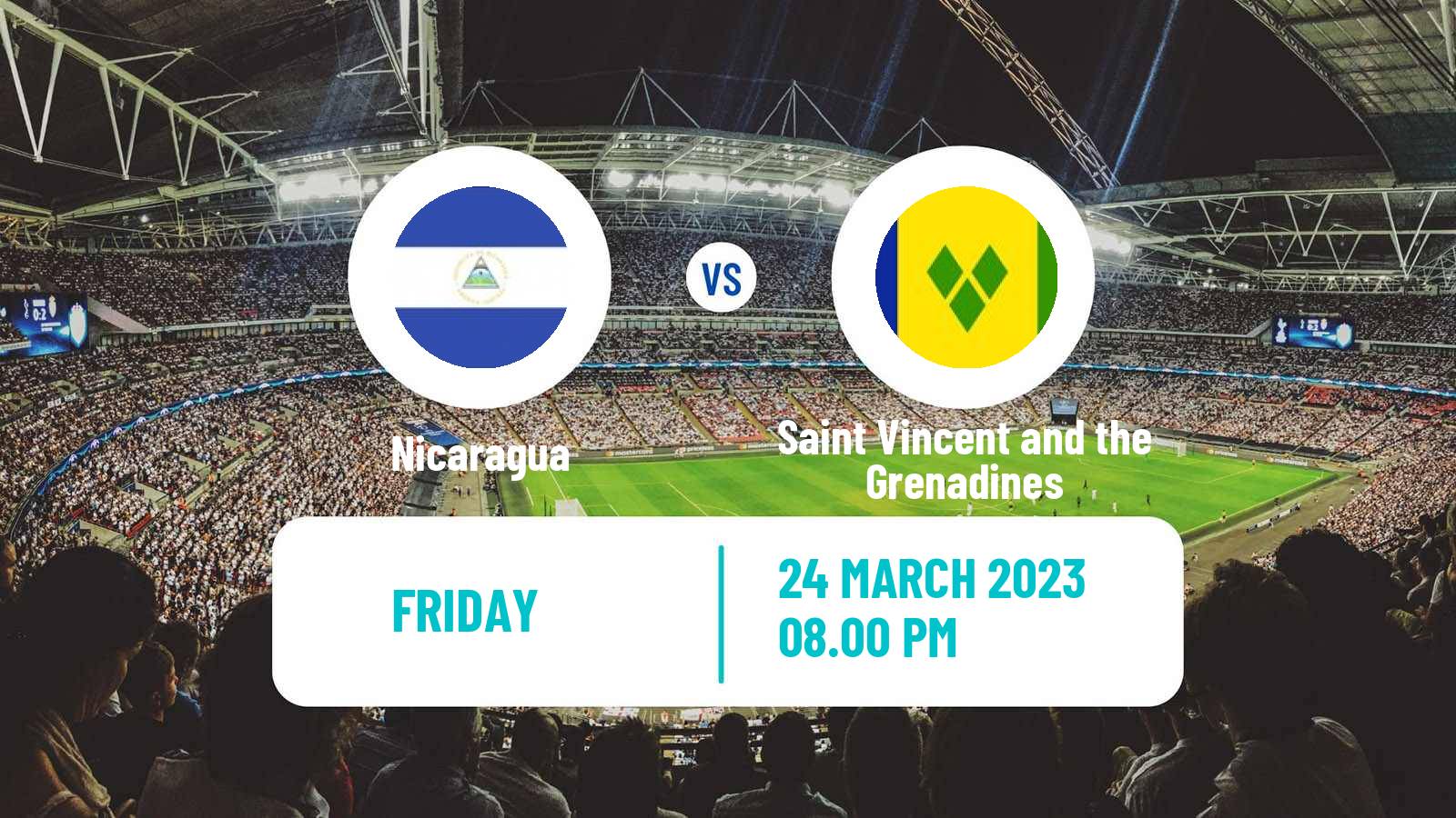 Soccer CONCACAF Nations League Nicaragua - Saint Vincent and the Grenadines