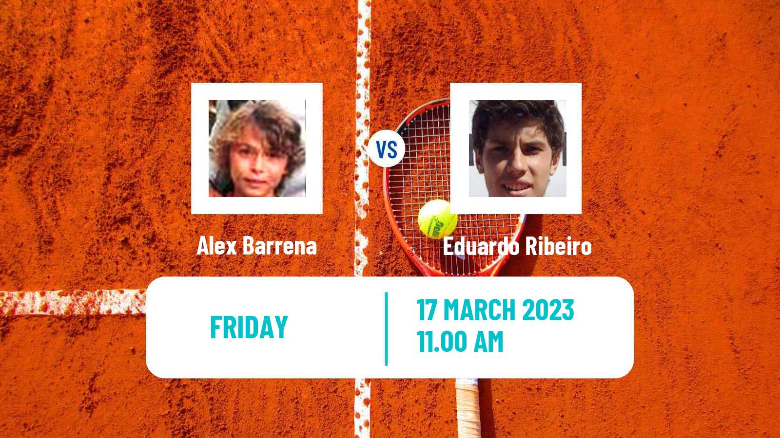 Tennis ITF Tournaments Alex Barrena - Eduardo Ribeiro