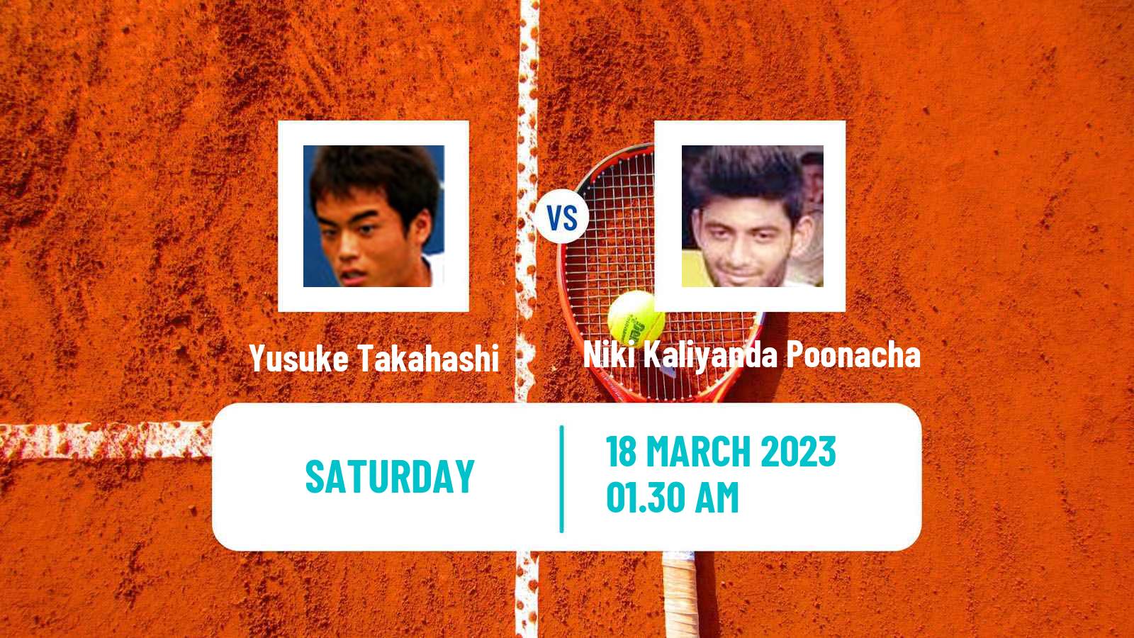 Tennis ITF Tournaments Yusuke Takahashi - Niki Kaliyanda Poonacha