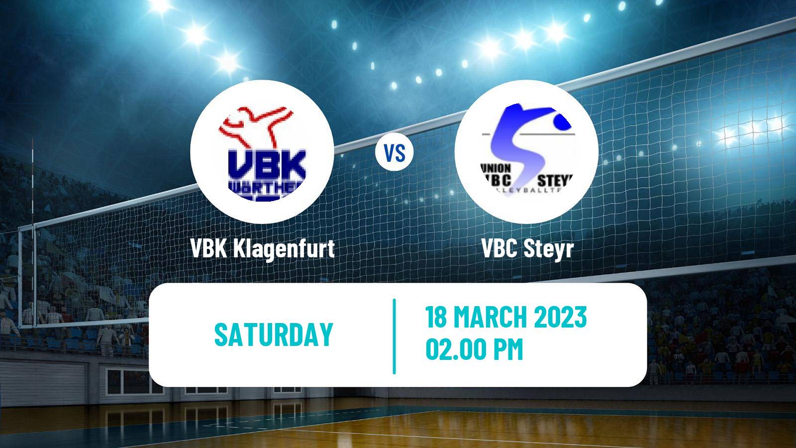 Volleyball Austrian Volley League VBK Klagenfurt - Steyr