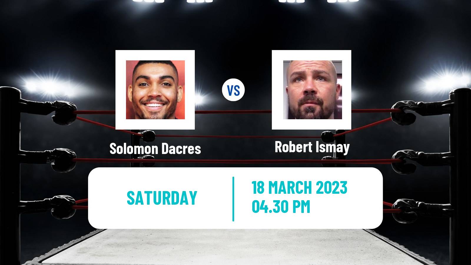 Boxing Boxing Solomon Dacres - Robert Ismay