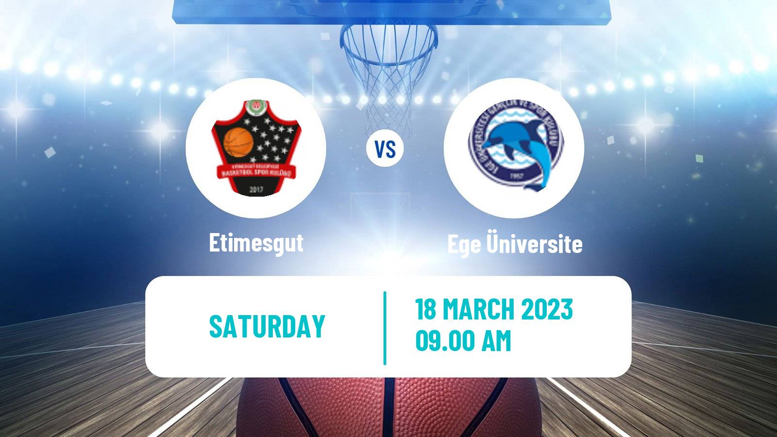Basketball Turkish TB2L Etimesgut - Ege Üniversite
