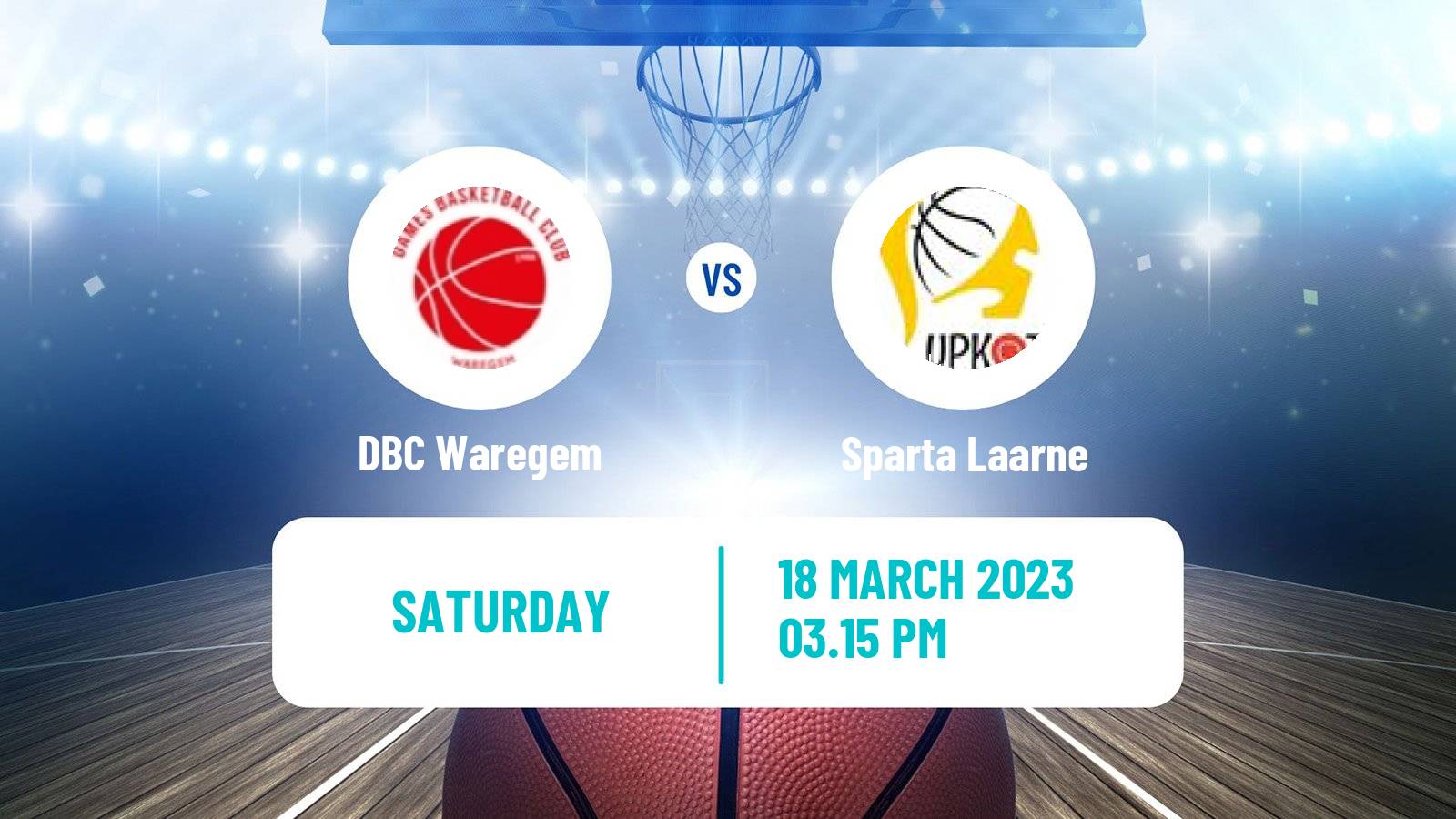 Basketball Belgian Top Division Basketball Women Waregem - Sparta Laarne