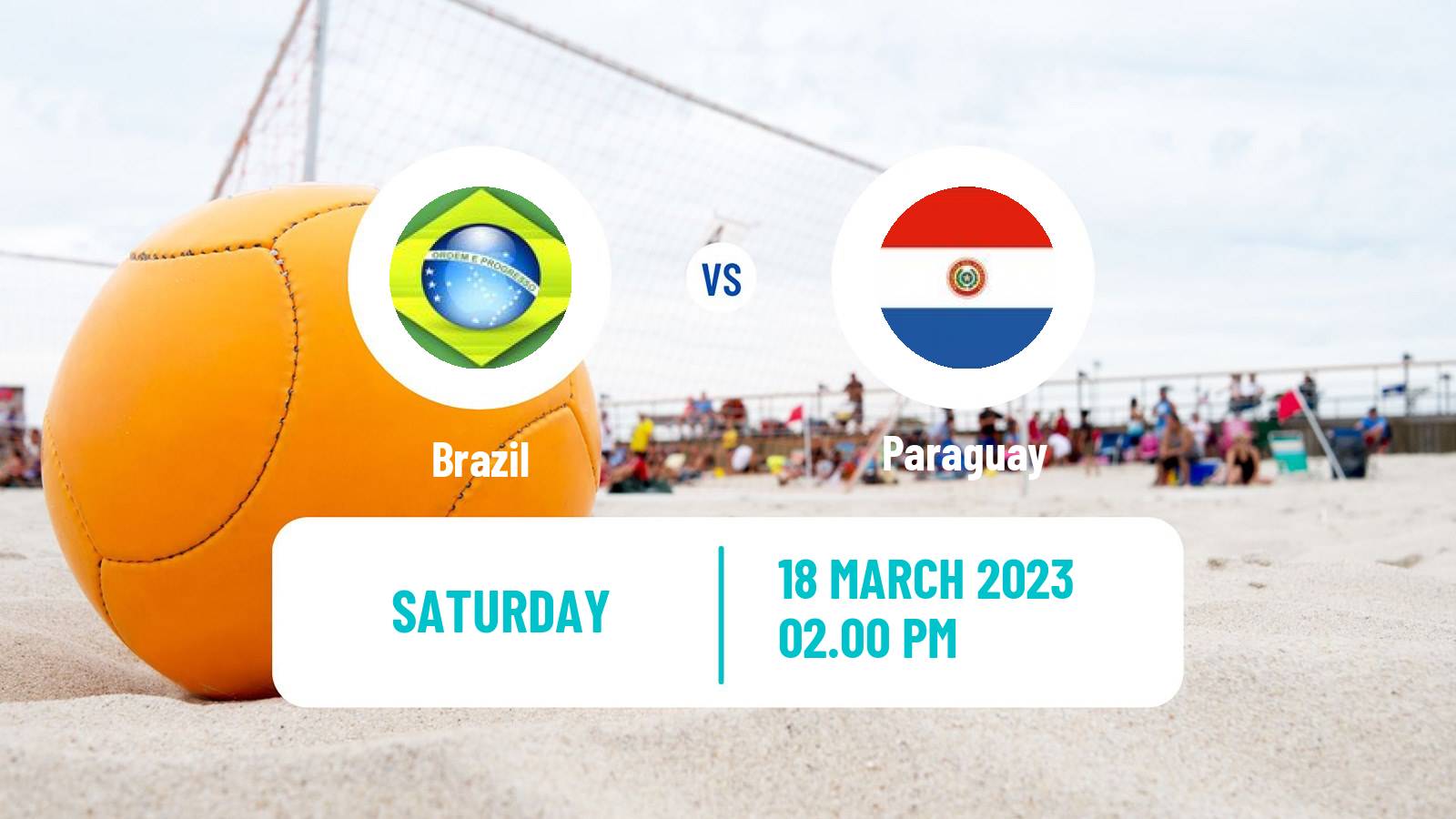 Beach soccer Beach Soccer Brazil - Paraguay