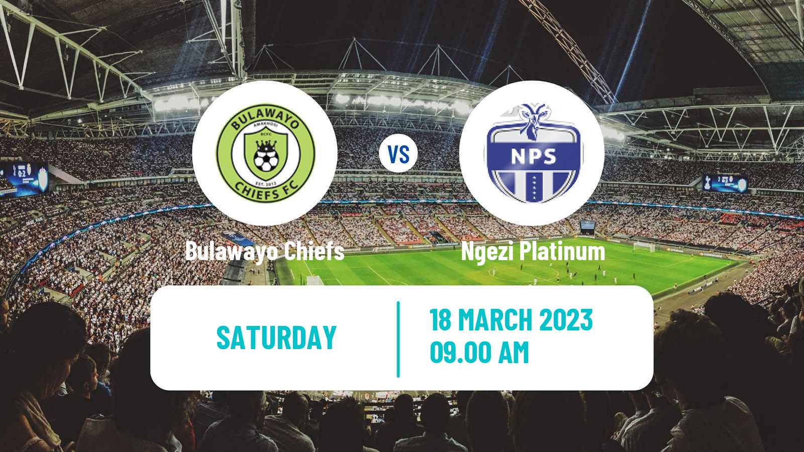 Soccer Zimbabwe Premier League Bulawayo Chiefs - Ngezi Platinum