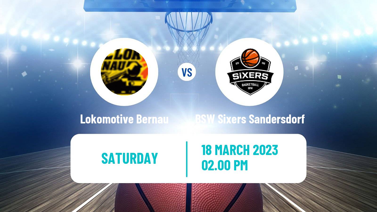 Basketball German Pro B Basketball Lokomotive Bernau - BSW Sixers Sandersdorf