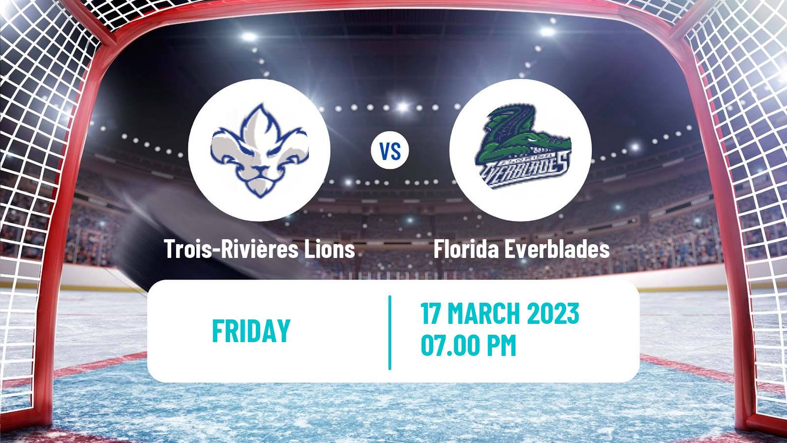 Hockey ECHL Trois-Rivières Lions - Florida Everblades