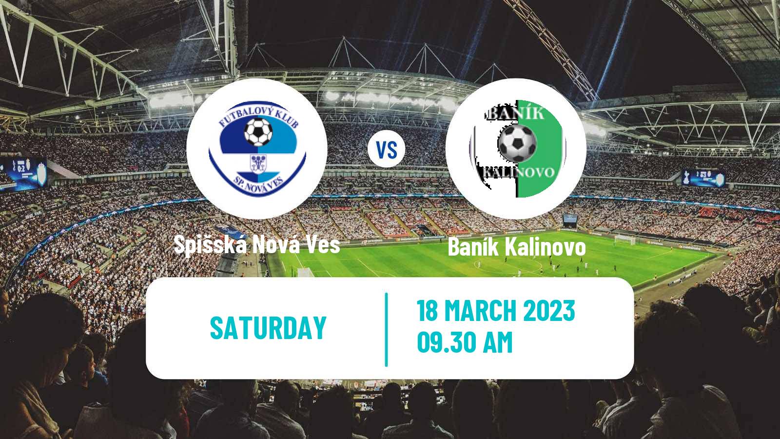 Soccer Slovak 3 Liga East Spišská Nová Ves - Baník Kalinovo