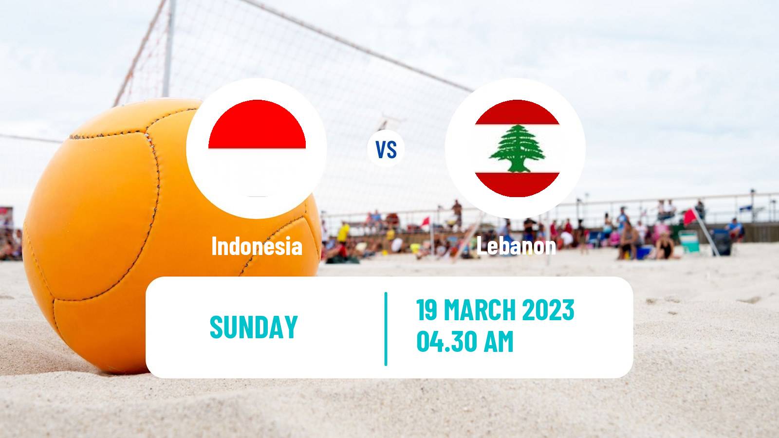 Beach soccer Beach Soccer Indonesia - Lebanon