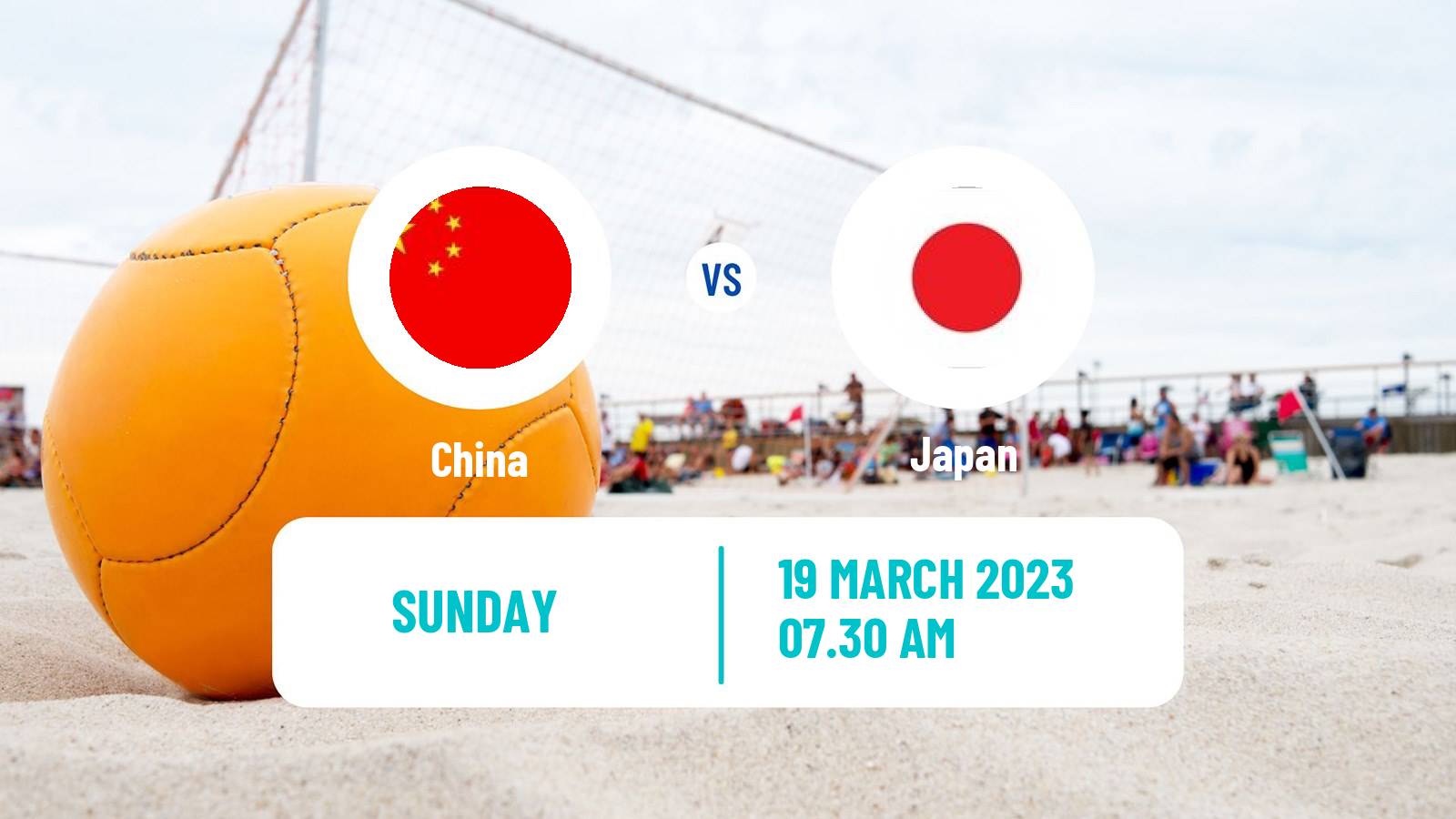 Beach soccer Beach Soccer China - Japan