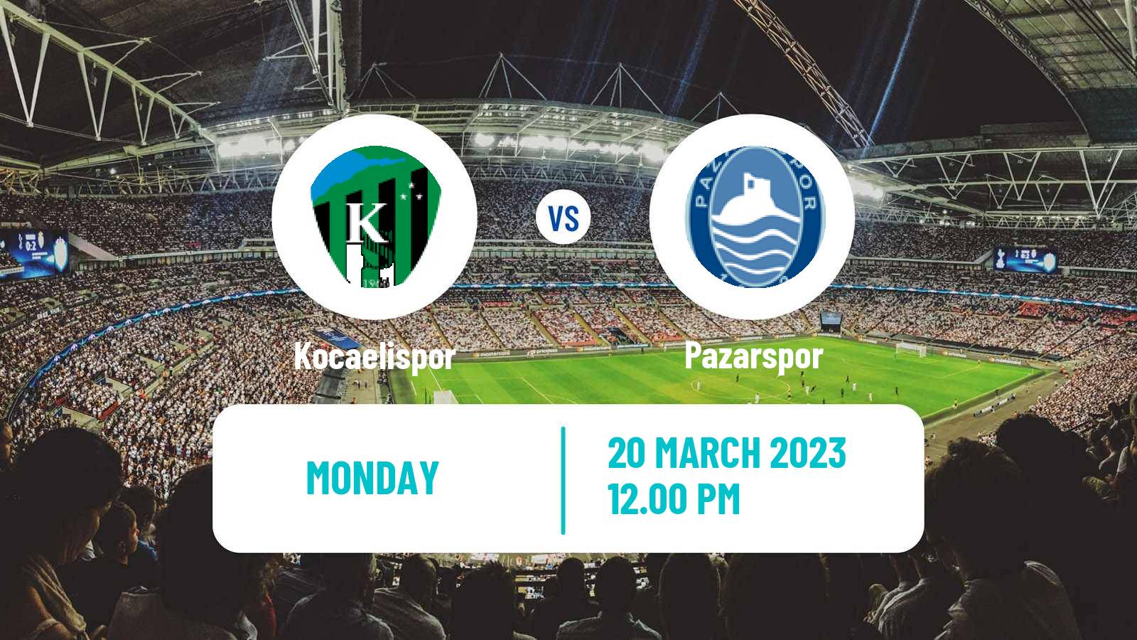 Soccer Turkish Second League Red Group Kocaelispor - Pazarspor