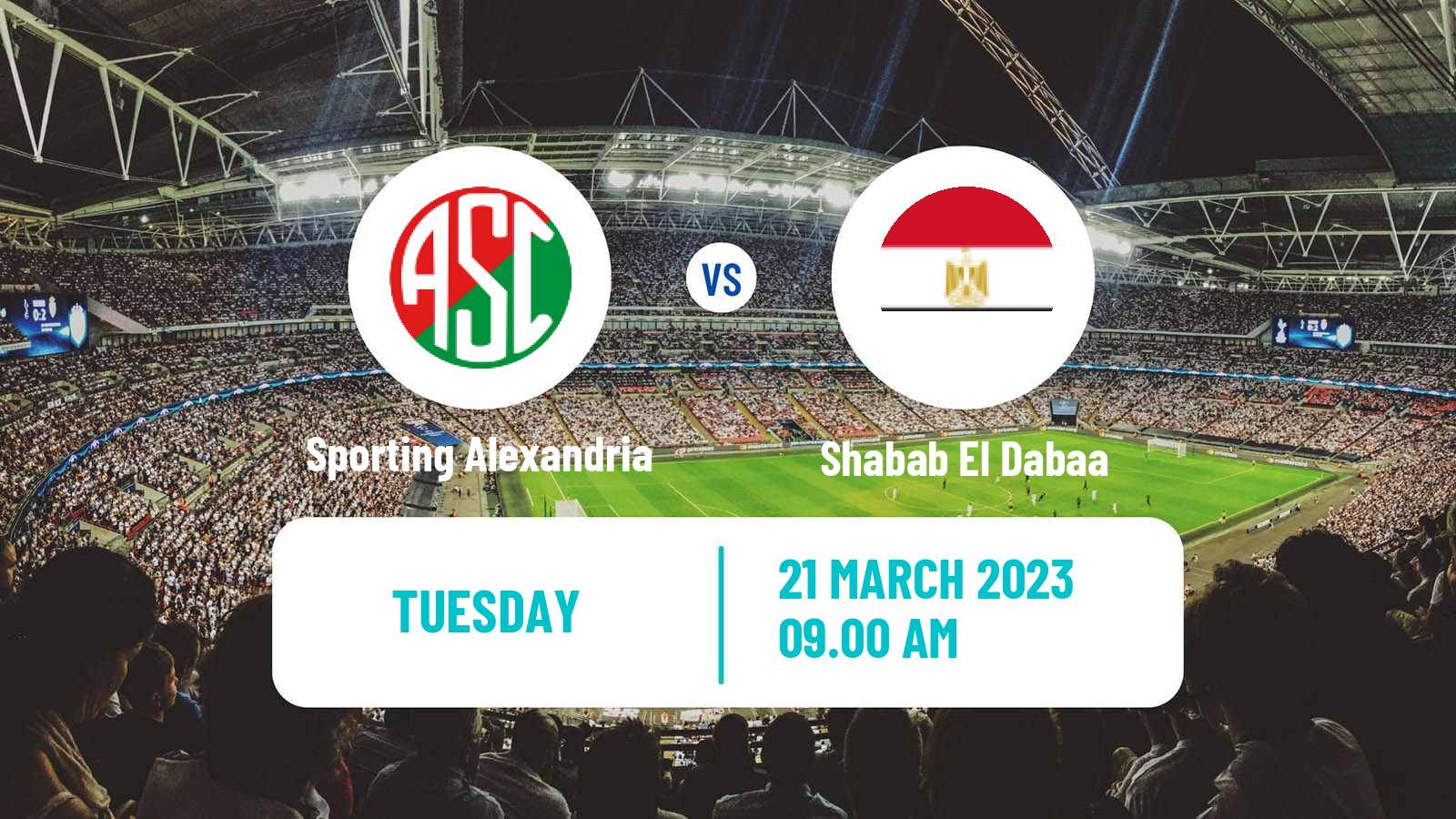 Soccer Egyptian Division 2 - Group C Sporting Alexandria - Shabab El Dabaa