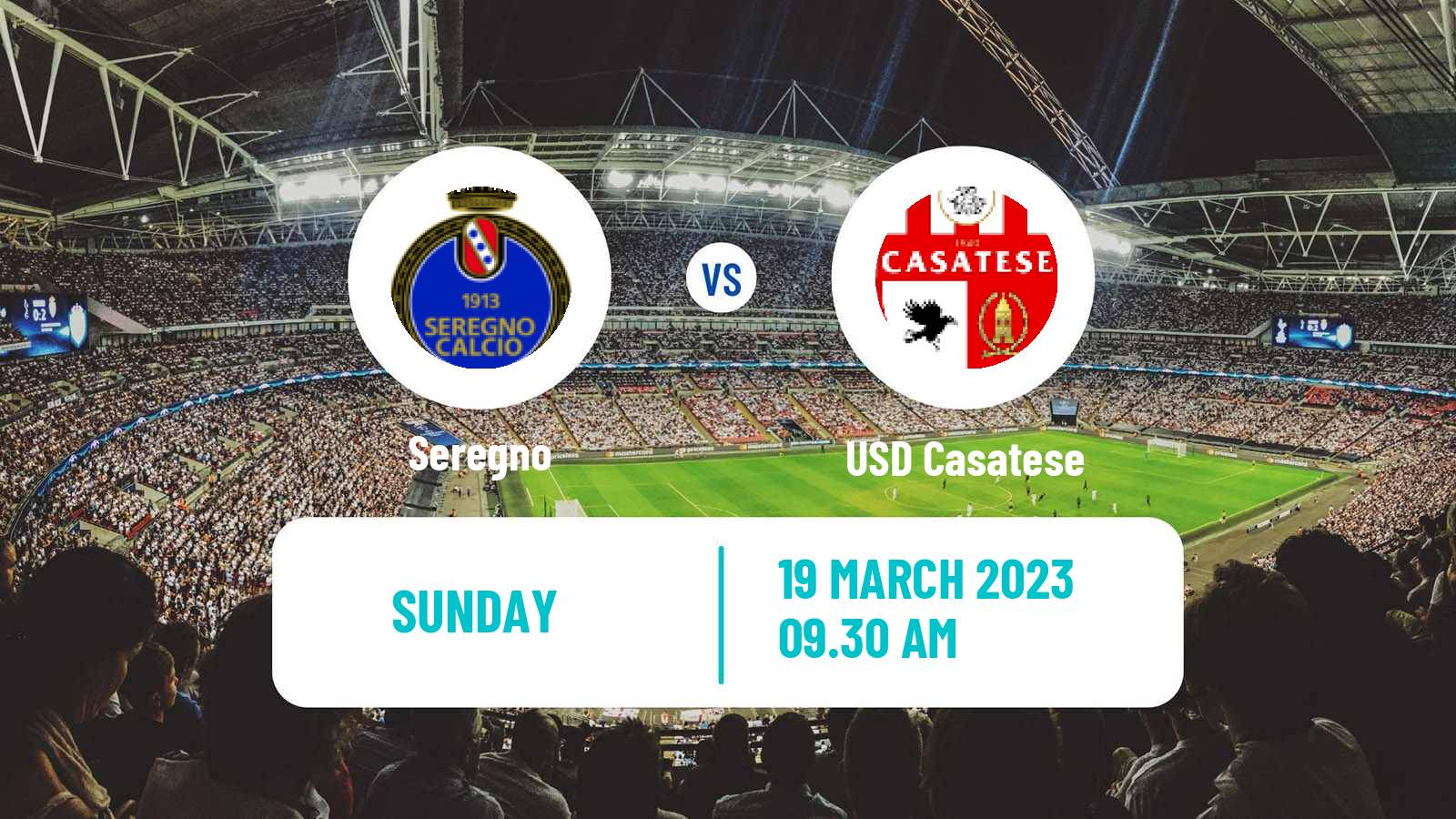 Soccer Italian Serie D - Group B Seregno - Casatese