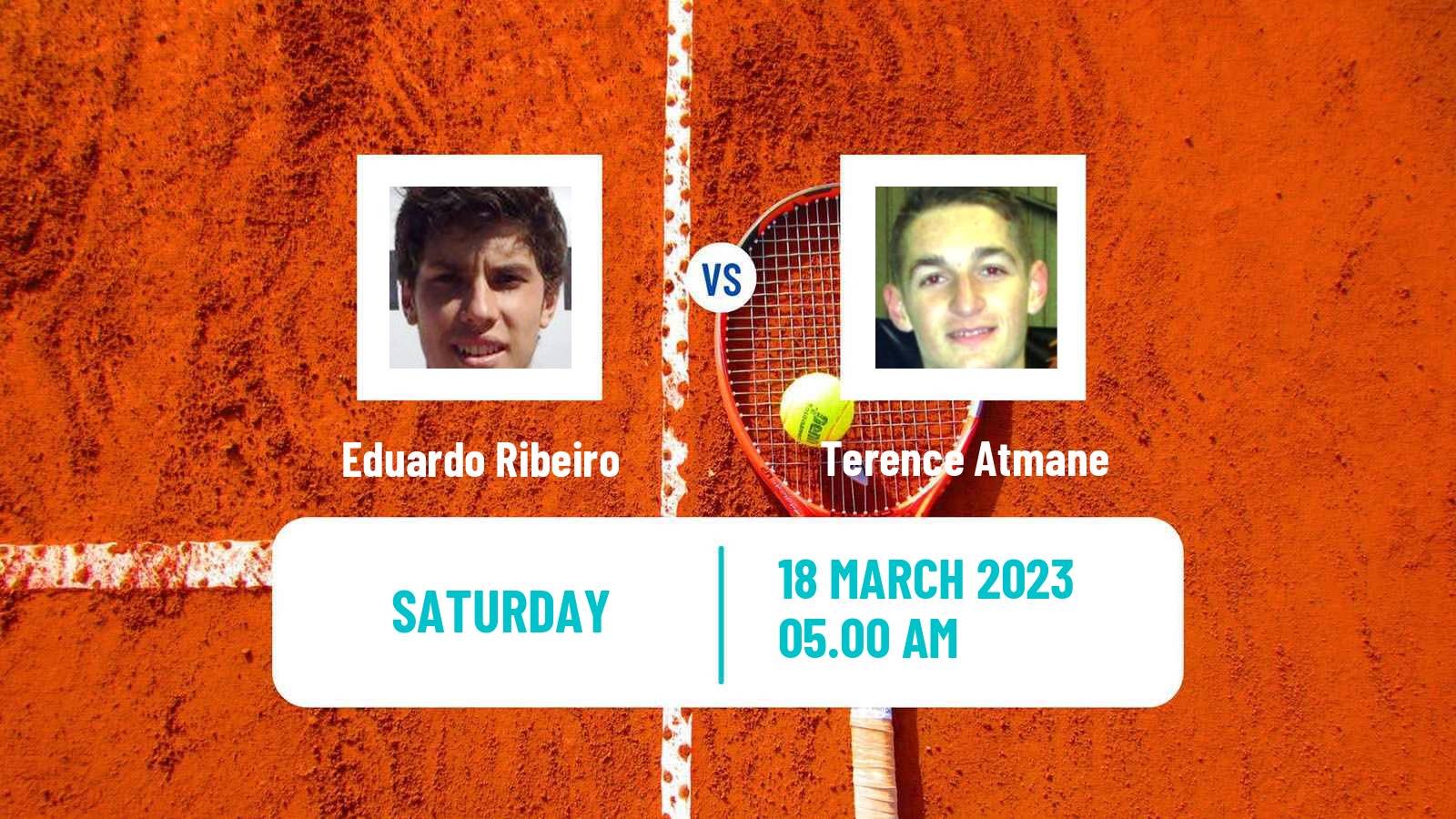 Tennis ITF Tournaments Eduardo Ribeiro - Terence Atmane