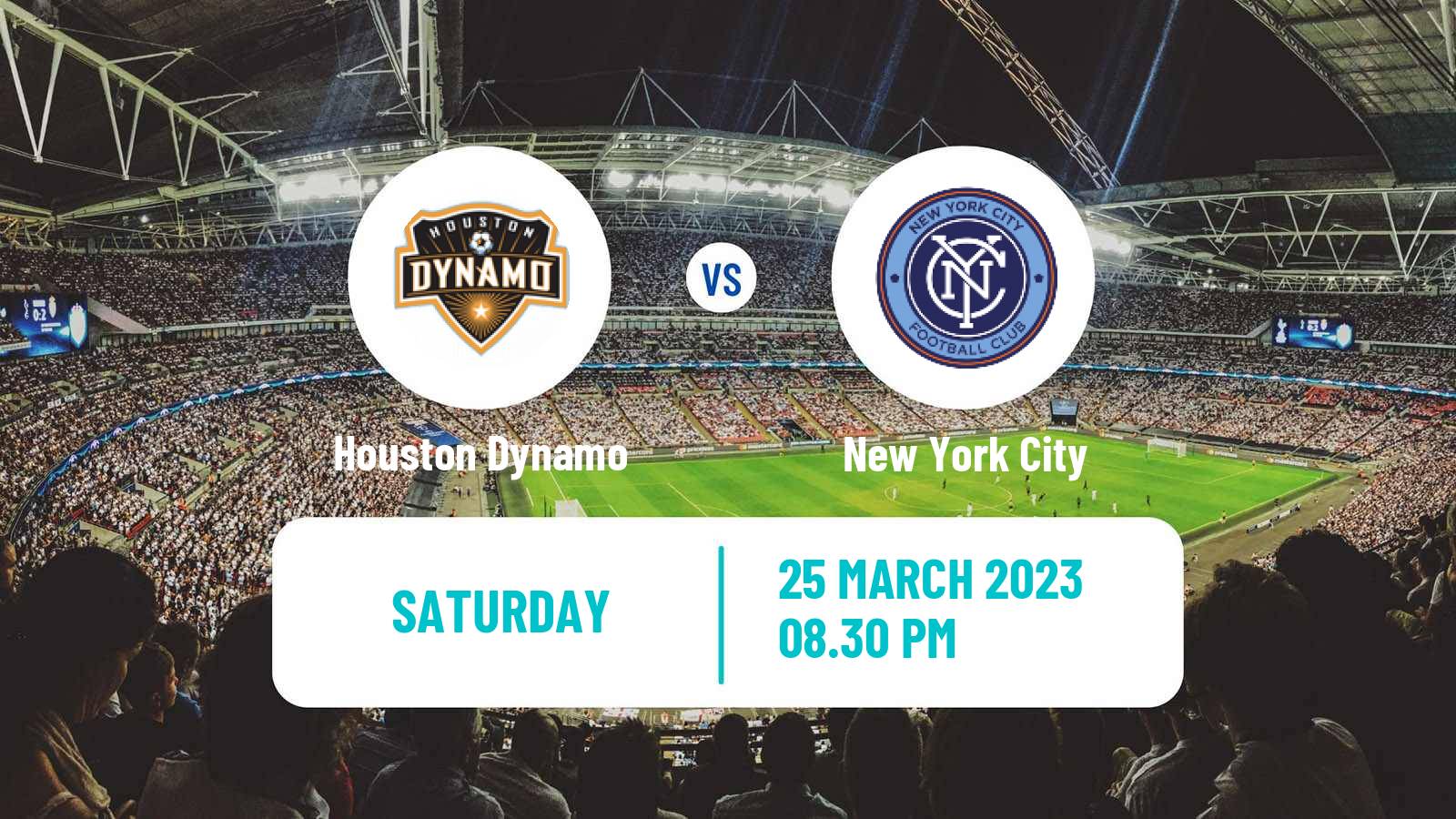 Soccer MLS Houston Dynamo - New York City