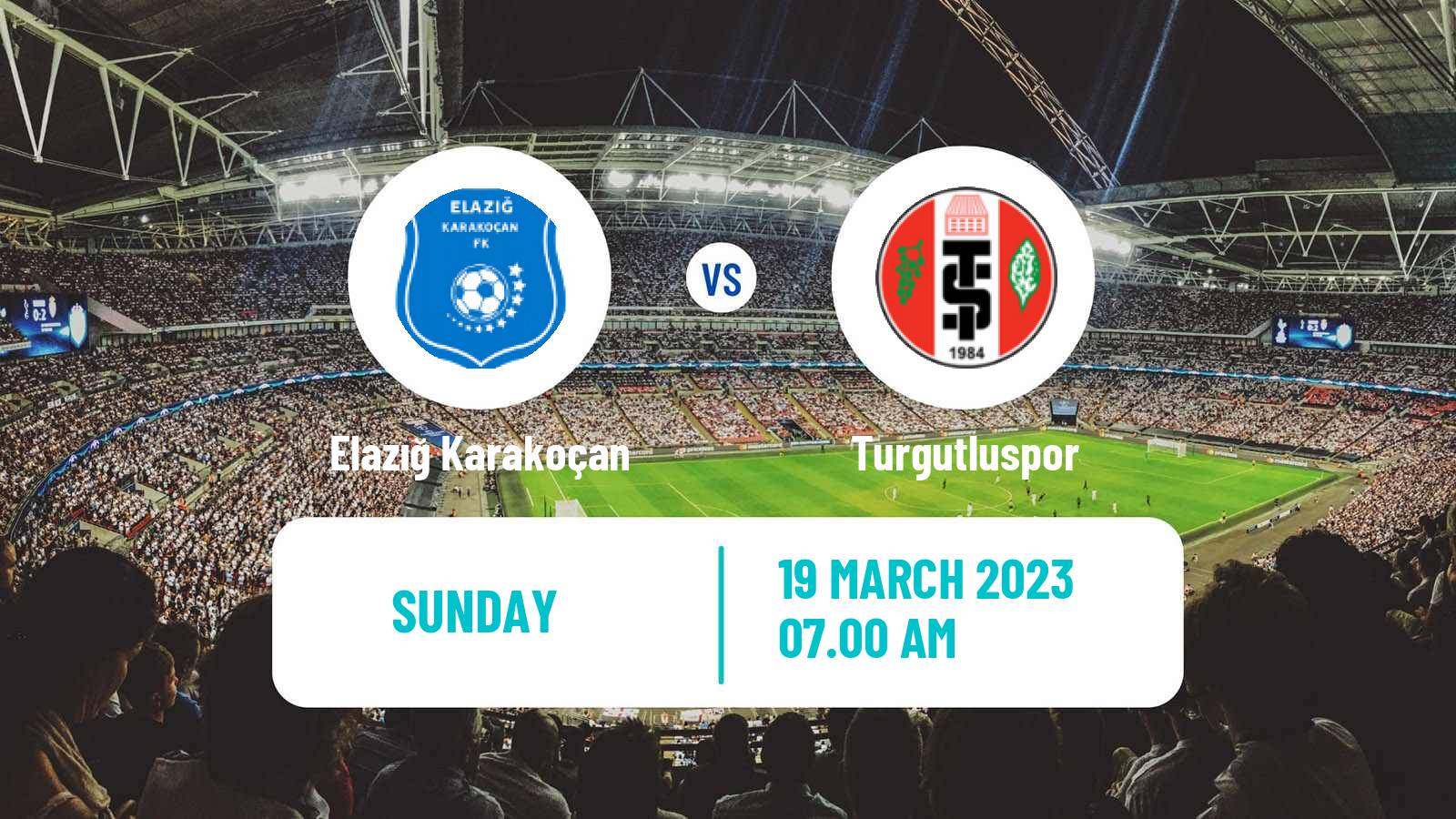 Soccer Turkish 3 Lig Group 2 Elazığ Karakoçan - Turgutluspor