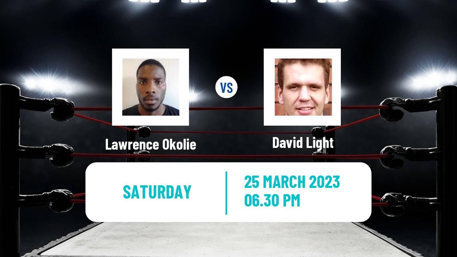 Boxing Boxing Lawrence Okolie - David Light