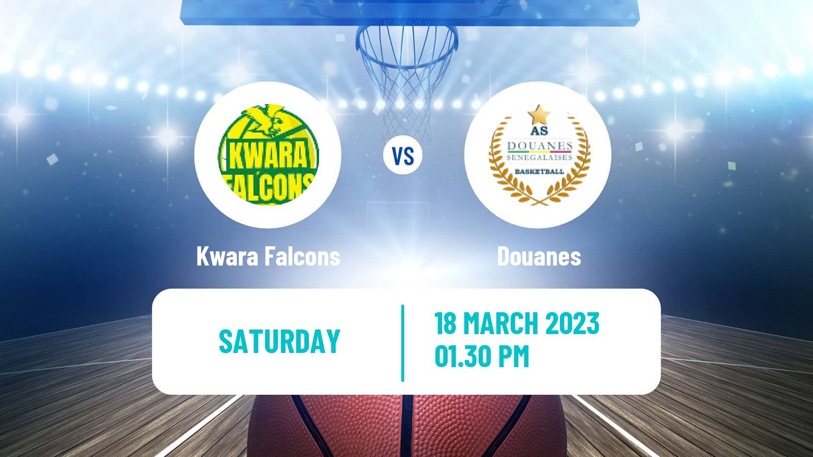 Basketball Basketball Africa League Kwara Falcons - Douanes