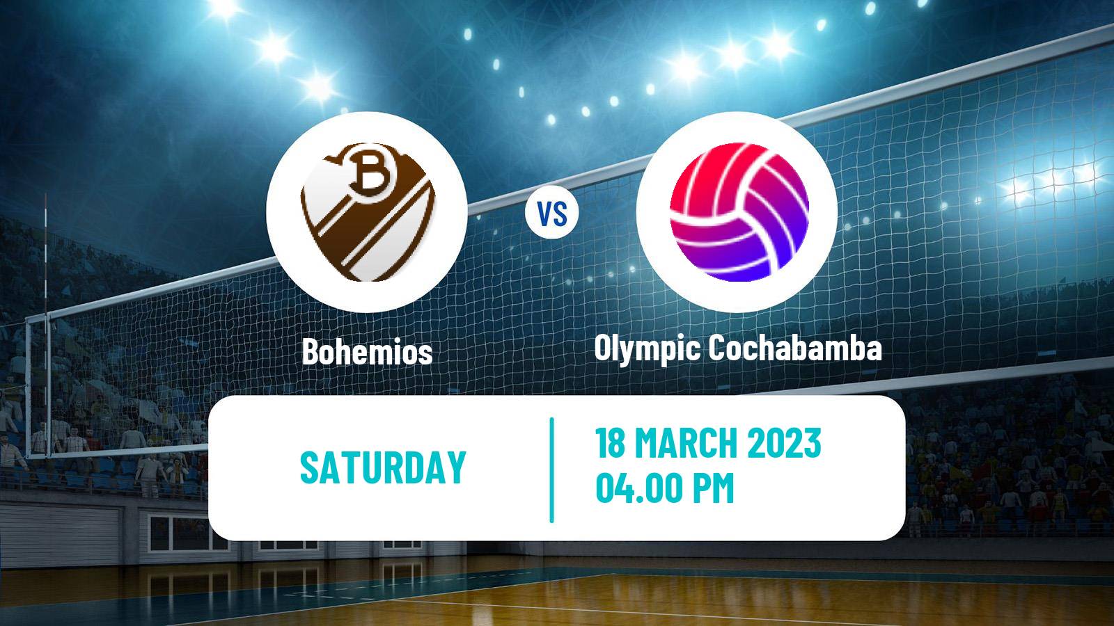 Volleyball South American Club Championship Volleyball Bohemios - Olympic Cochabamba